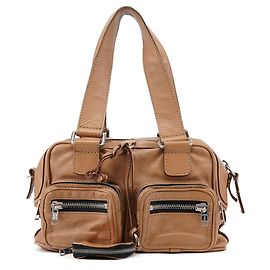 Chloé Borsa Tote Betty in pelle di vitello beige