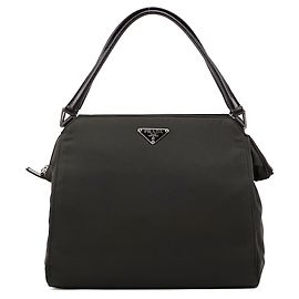 Prada Borsa a Tracolla Green Tessuto Chic