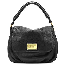 Marc by Marc Jacobs Borsa a tracolla Hobo Classic Q in pelle nera