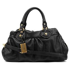 Marc by Marc Jacobs Borsa 2-Way Classic Q Baby Groovee in pelle nera