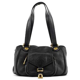 Marc by Marc Jacobs Borsa Tote in pelle nera con anelli