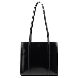 Prada Borsa Tote Sport 1995 in pelle spazzolato nera