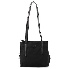 Prada Borsa Tote 1995 Black Tessuto Nappa