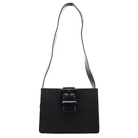 Prada Borsa a tracolla Navy Nappa Trend Nylon Buckle