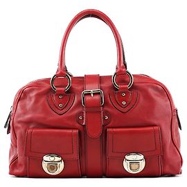 Marc Jacobs Borsa Tote Venetia in pelle rossa