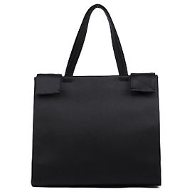 Prada Borsa tote in raso Raso nera