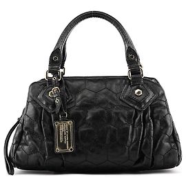 Marc by Marc Jacobs Borsa Black Quilted Leather Classic Q Baby Groovee Bag