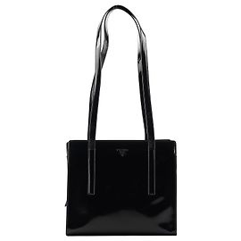 Prada Borsa Tote Sport 1995 in pelle Spazzolato nera