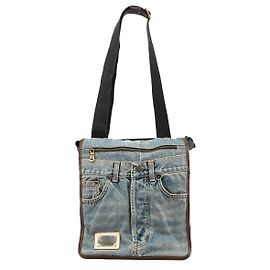Dolce & Gabbana Borsa a tracolla in denim jeans