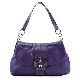 Coach Borsa a tracolla Soho in pelle viola F17217