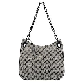 Gucci 001 4168 Borsa a tracolla Beige GG Chain