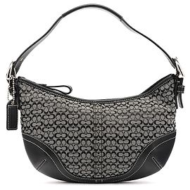 Coach Borsa a tracolla Signature Soho 6351 Grey Black