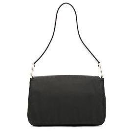 Prada Borsa a tracolla B9231 Dark Green Tessuto Spazzolato