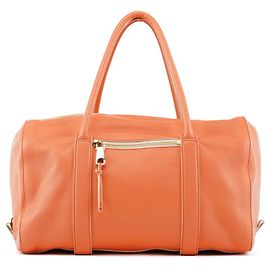 Chloé Borsa Boston Madeleine in pelle arancione