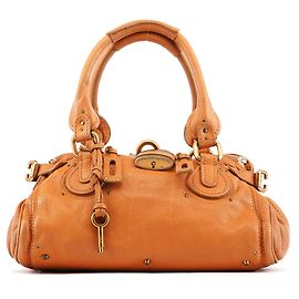 Chloé Borsa a tracolla Paddington in pelle marrone chiaro