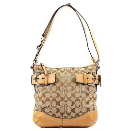 Coach F03574 Borsa 2-Way Soho Signature Beige Tan