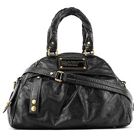 Marc by Marc Jacobs Borsa 2-Way Baby Aidan in pelle nera Twisted Q