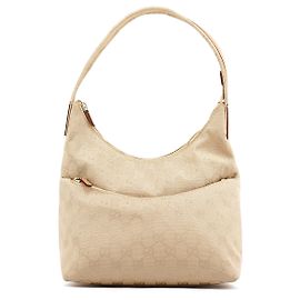 Gucci 001 3386 Borsa a Tracolla Hobo GG Beige