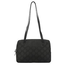 Gucci 96049 Borsa Tote in Nylon GG Nero