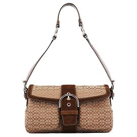 Coach Borsa a tracolla Signature Soho 1463 Beige Brown