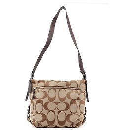 Coach Borsa a tracolla F15067 Beige Signature C