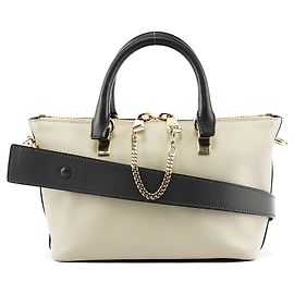 Chloé Borsa 2-Way Bailey in pelle Grey Navy