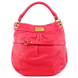 Marc by Marc Jacobs Borsa Hobo 2-Way Classic Q Hillier in pelle Hot Pink