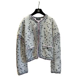 Chanel Chaqueta de Tweed Métiers d’Art 21A Le Château des Dames FR 36