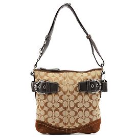 Coach 3574 Borsa 2-Way Soho Signature Beige Brown