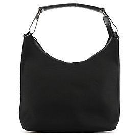 Gucci 000 0601 Borsa a tracolla in tela nera