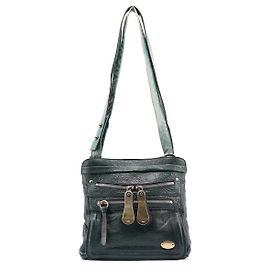 Borsa a tracolla Bay Chloé in pelle blu turchese navy
