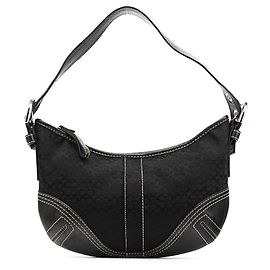 Coach Borsa a spalla 2154 Black Signature Soho