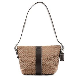 Coach Borsa a tracolla Signature 4771 Beige Brown