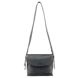 Coach 9807 Borsa a tracolla con patta in pelle Midnight Navy