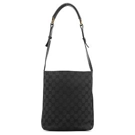 Gucci 001 4286 Borsa a tracolla bucket Black GG