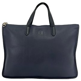 Sac business en cuir Loewe Toledo Anagram Logo