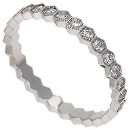 Chaumet Be My Love Honeycomb Ring vollbesetzt mit Diamanten