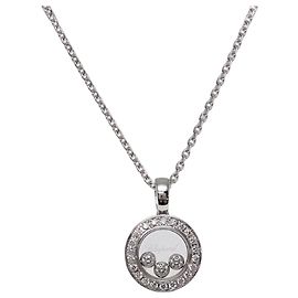 Collier Chopard 750WG Happy Diamonds Icon pour femme
