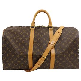 Louis Vuitton Keepall 50 Bandoulière Boston Bag