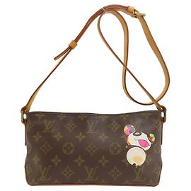 Louis Vuitton M51241 Trotteur Panda Collaboration Shoulder Bag