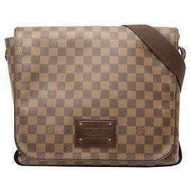 Borsa a Tracolla Louis Vuitton Damier Brooklyn MM