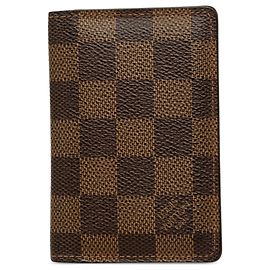 Louis Vuitton Brown Damier Ebene Pocket Organizer