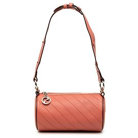 Borsa a spalla Mini Blondie in pelle di vitello rosa Gucci