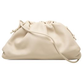 Bottega Veneta The Mini Pouch Crossbody in nappa bianca