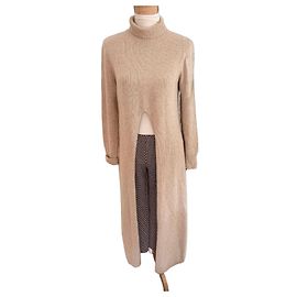 Set Maliparmi Maglione Lungo a Dolcevita e Pantaloni Stampati