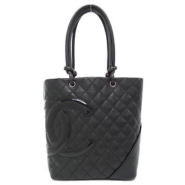 Chanel Cambon Line Tasche aus Lackkalbsleder
