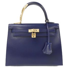 Hermès KELLY MIDAS25 Box Calf Au750