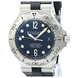 Bulgari BVLGARI Diagono Scuba Aqua Steel Automatic Orologio da Uomo DP42SSD