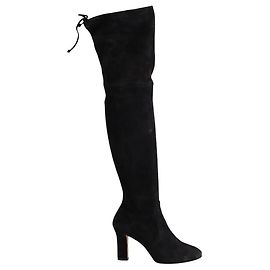 Botas Stuart Weitzman de ante negro