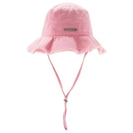 JACQUEMUS - Sombrero bucket Jacquemus Artichaut en lona rosa (TU)